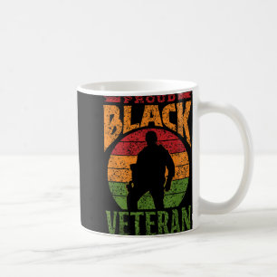 Caneca De Café Orgulho de Militares Afro-Americanos Soldados Negr
