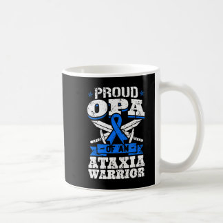 Caneca De Café Orgulho De Opa De Um Guerreiro Da Ataxia, A Distáx
