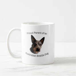 Caneca De Café Orgulho de Parente do Cachorro Australiano de Brat