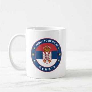 Caneca De Café Orgulho De Ser Da Sérvia
