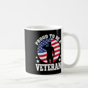 Caneca De Café Orgulho De Ser Patriota Do Serviço Militar Dos Eua