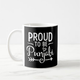 Caneca De Café Orgulho De Ser Punjabi Indiano