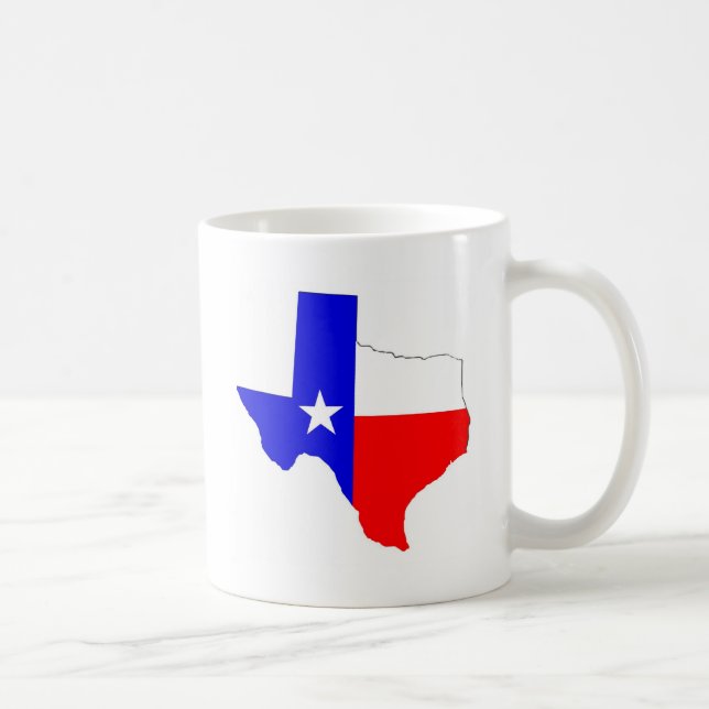 Caneca De Café Orgulho de Texas (Direita)