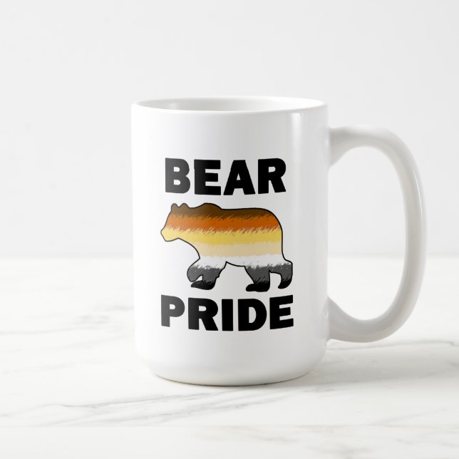 Caneca De Café Orgulho de Urso (Direita)