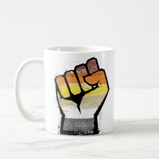 Caneca De Café Orgulho de Urso Punho (Esquerda)