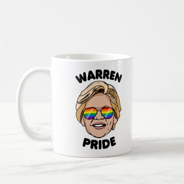 Caneca De Café Orgulho de Warren (Esquerda)