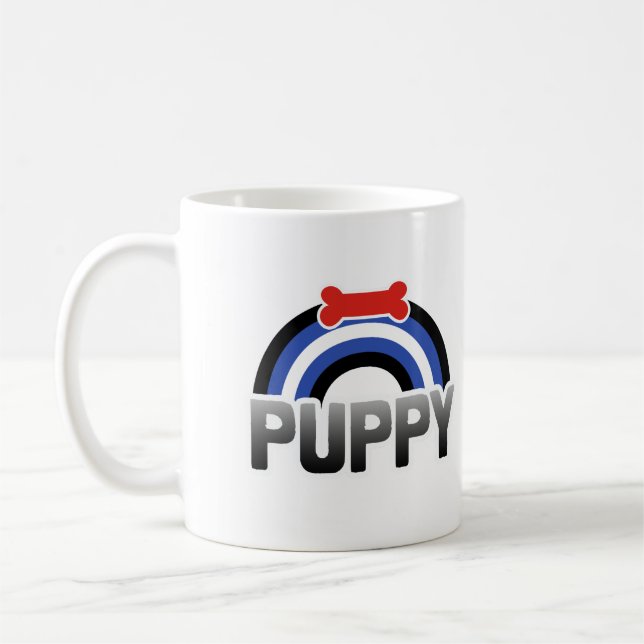 Caneca De Café Orgulho do Brinquedo de Cachorrinho (Esquerda)