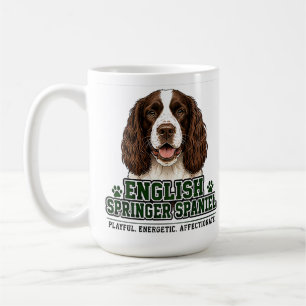 Caneca De Café 🐾 Orgulho do English Springer Spaniel 🐾