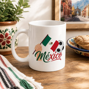 Caneca De Café Orgulho do Futebol Mexicano