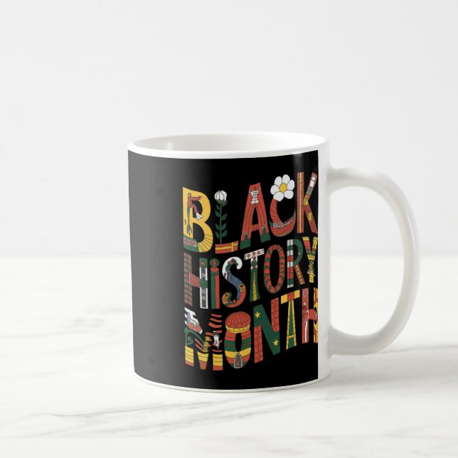 Caneca De Café Orgulho do Mês da História Negra _1 (Direita)