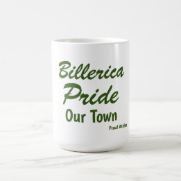 Caneca De Café Orgulho do Orgulho da Cidade de Billerica