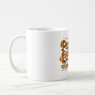 Caneca De Café Orgulho do passado amanhã brilhante