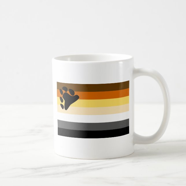 Caneca De Café Orgulho do urso (Direita)