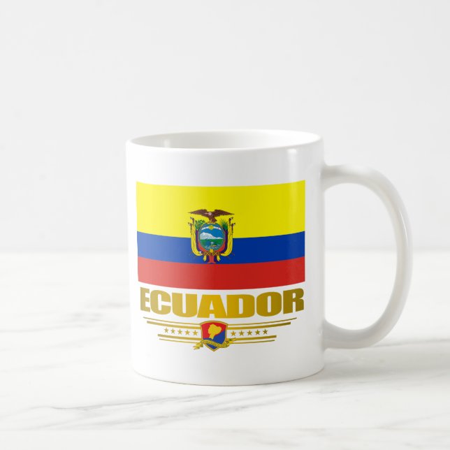 Caneca De Café Orgulho Equador (Direita)