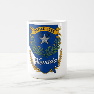 Caneca De Café Orgulho estatal de Nevada