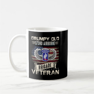 Caneca De Café Orgulho Exército Americano 173º Brigada Aviária Gr