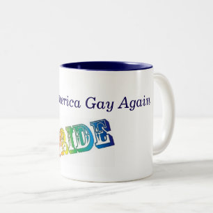 caneca de café orgulho gay