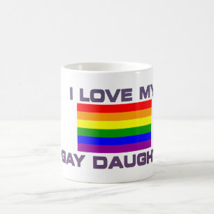 CANECA DE CAFÉ ORGULHO GAY I AMO MINHA FILHA GAY