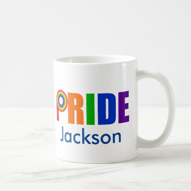 Caneca De Café Orgulho gay personalizado (Direita)
