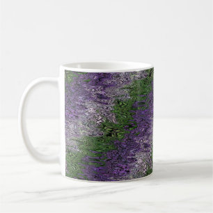 Caneca De Café Orgulho Genderqueer Groovy Funky Trippy Despojado