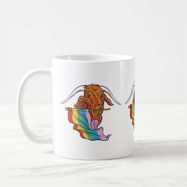 Caneca De Café Orgulho Goat (Esquerda)