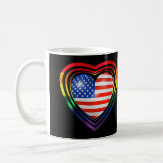 Caneca De Café orgulho lgbt flAG