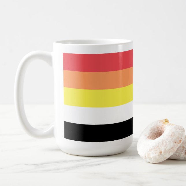 Caneca De Café Orgulho Litsexual (Com Donut)