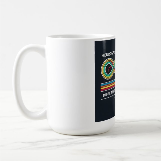 Caneca De Café "Orgulho Neurospicico - Autismo Adulto e Consciênc (Esquerda)