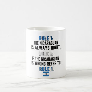 Caneca De Café Orgulho Nicarágua Raízes Nicarágua Sinalizador