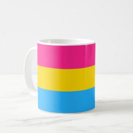 Caneca De Café Orgulho Pansexual (Bandeira Pan)