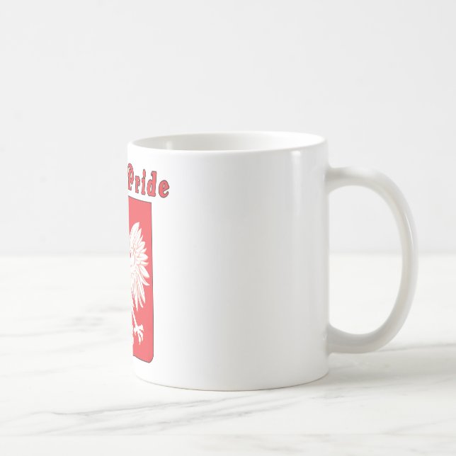 Caneca De Café Orgulho polonês Eagle (Direita)