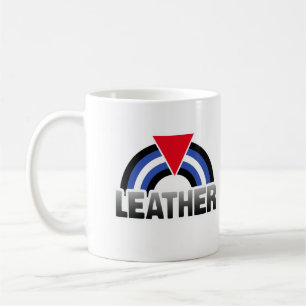 Caneca De Café Orgulho Quêquer de Couro