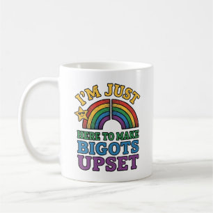Caneca De Café Orgulho Vintage Bigots Perturba Design de Camisa A