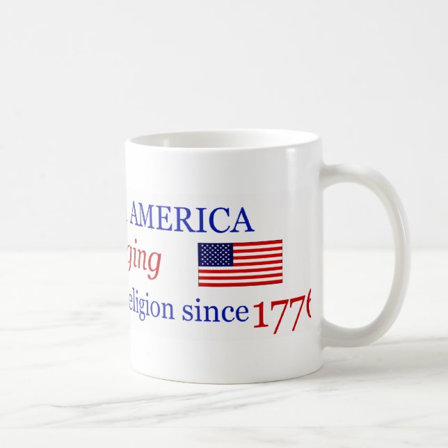 Caneca de café orgulhosa da cidade pequena (Direita)