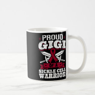 Caneca De Café Orgulhosa Gigi De Uma Consciência Do Guerreiro De