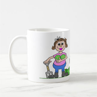 Caneca De Café Orgulhosa Jardineira Feminina