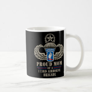 Caneca De Café Orgulhosa Mãe 173ª Brigada Veterana do Avião