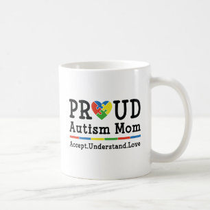 Caneca De Café Orgulhosa Mãe de Autista
