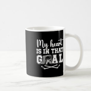 Caneca De Café Orgulhosa Mãe de Goleiro de Hóquei de um Goleiro d