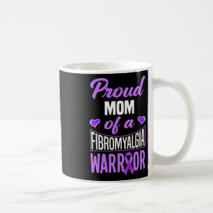 Caneca De Café Orgulhosa Mãe De Um Guerreiro De Fibromialgia 1