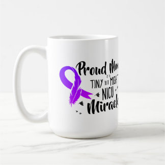Caneca De Café Orgulhosa mãe de um milagre da NICU
