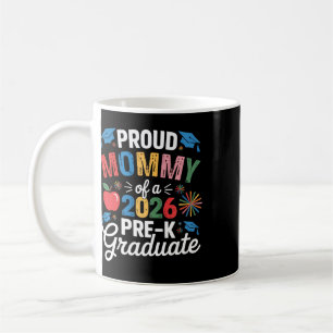 Caneca De Café Orgulhosa Mamãe De Um Graduado Da Pré-escola Cl 20