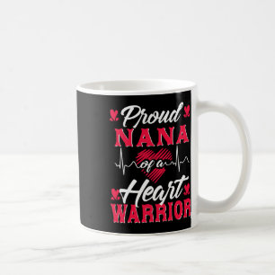 Caneca De Café Orgulhosa Nana De Uma Consciência Chd Guerreira Ca