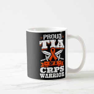 Caneca De Café Orgulhosa Tia De Um Guerreiro Do Cps Friso De Sens