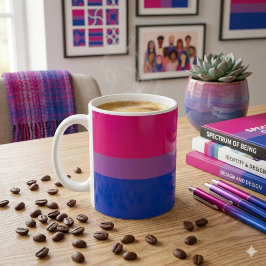 Caneca De Café Orgulhosamente Bi: Orgulho Bissexual