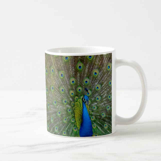 Caneca De Café orgulhoso como um pavão (Direita)