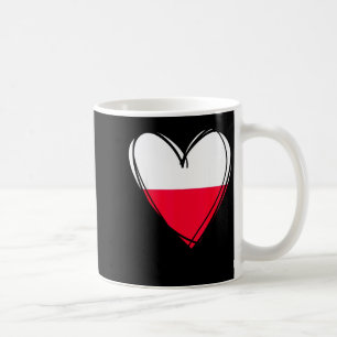 Caneca De Café Orgulhoso de ser polonês, amo Varsóvia, bandeira d