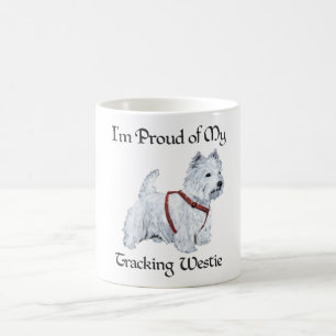 Caneca De Café Orgulhoso do Meu Westie de Rastreamento