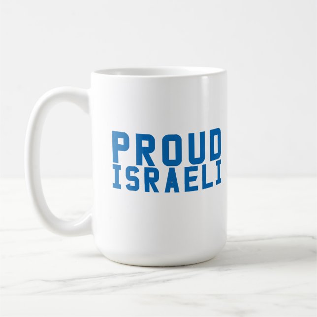 Caneca De Café Orgulhoso israelita (Esquerda)