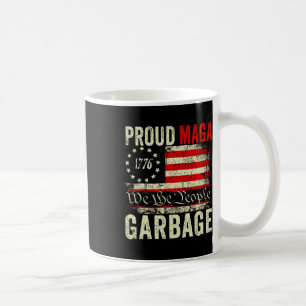 Caneca De Café Orgulhoso Mega Lixo Faz Lixo Americano Grande Nova